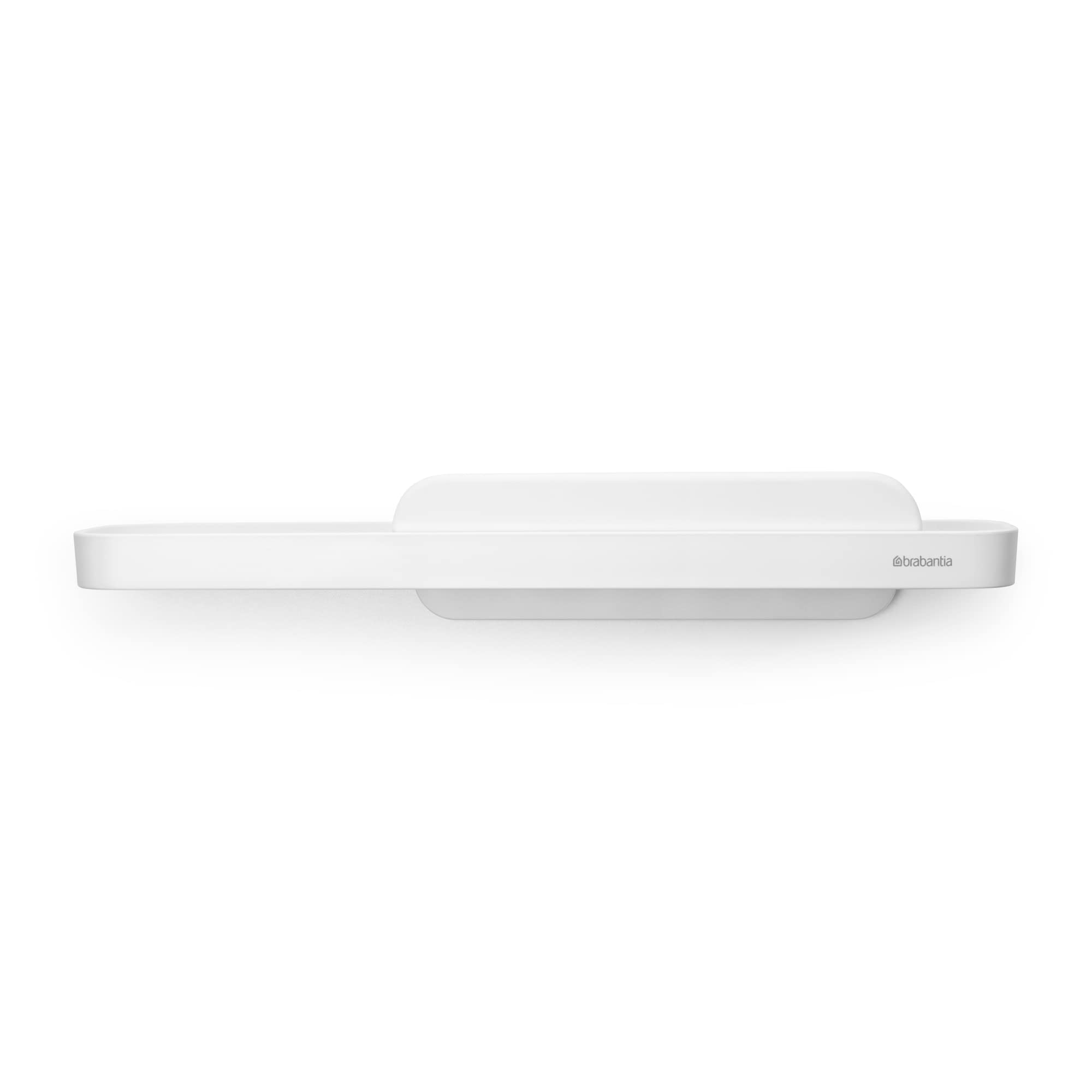 Brabantia Mindset Shower Shelf with Squeegee – Corrosion Resistant White