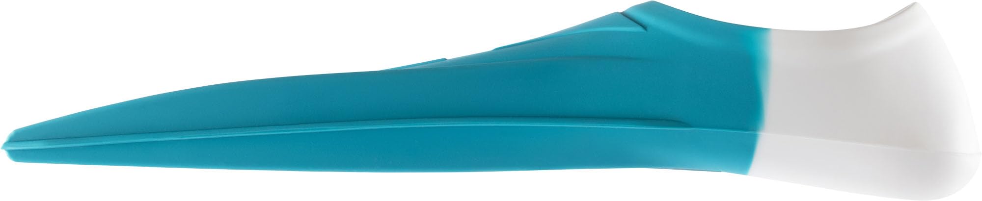 Cressi Vera Short Silicone Swim Fins – Aquamarine/White Training Fins