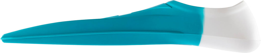 Cressi Vera Short Silicone Swimming Fins – Aquamarine/White – Large