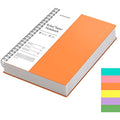 EMSHOI A4 Spiral Notebook - 300 Pages College Ruled 100gsm Paper, Orange