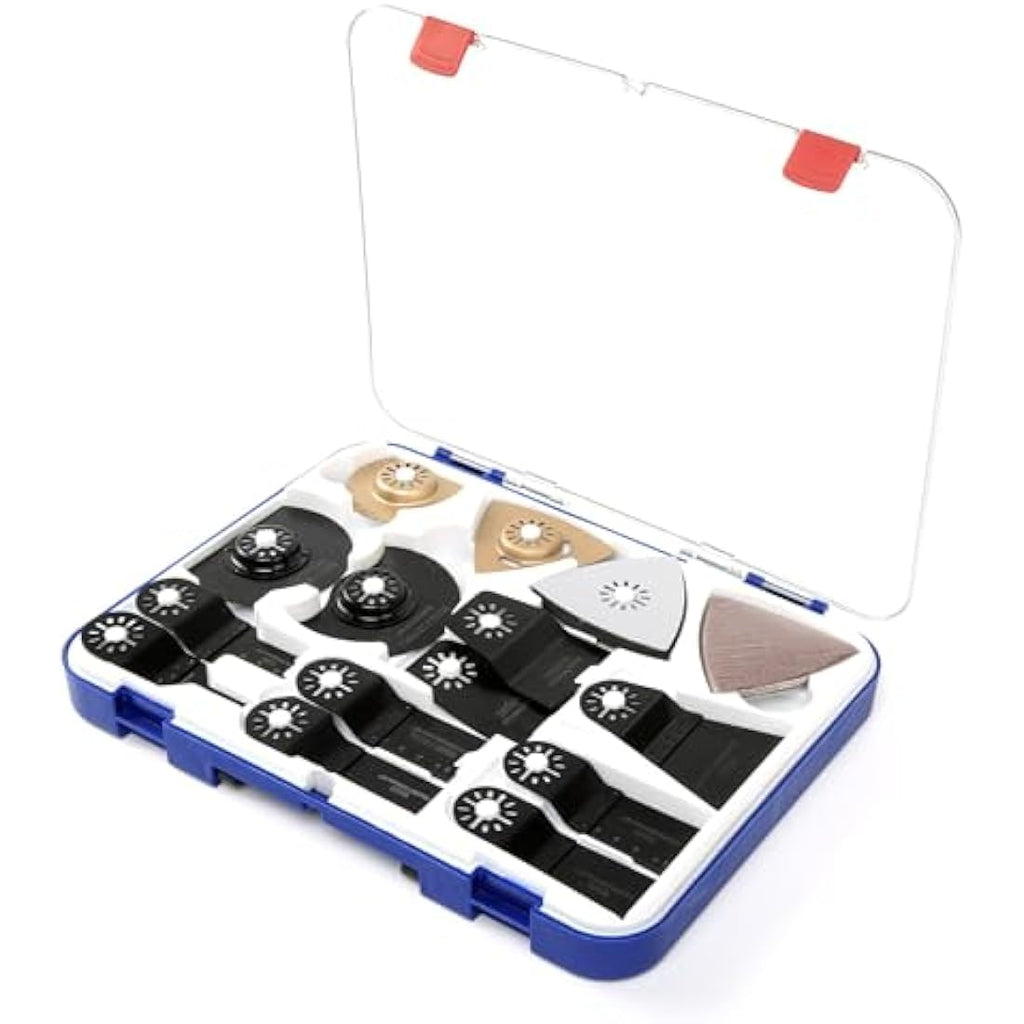WORKPRO 24-Piece Oscillating Multi Tool Blade Kit for Wood & Metal