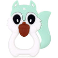 PREMYO Silicone Baby Teething Toy – BPA-Free Squirrel Teether for Gums