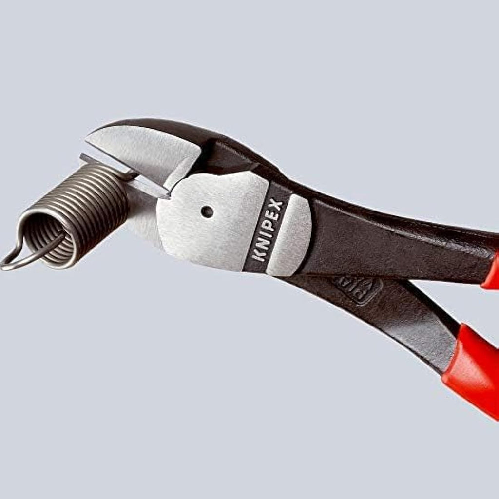 Knipex High Leverage Diagonal Cutter – 180mm Black Atramentized
