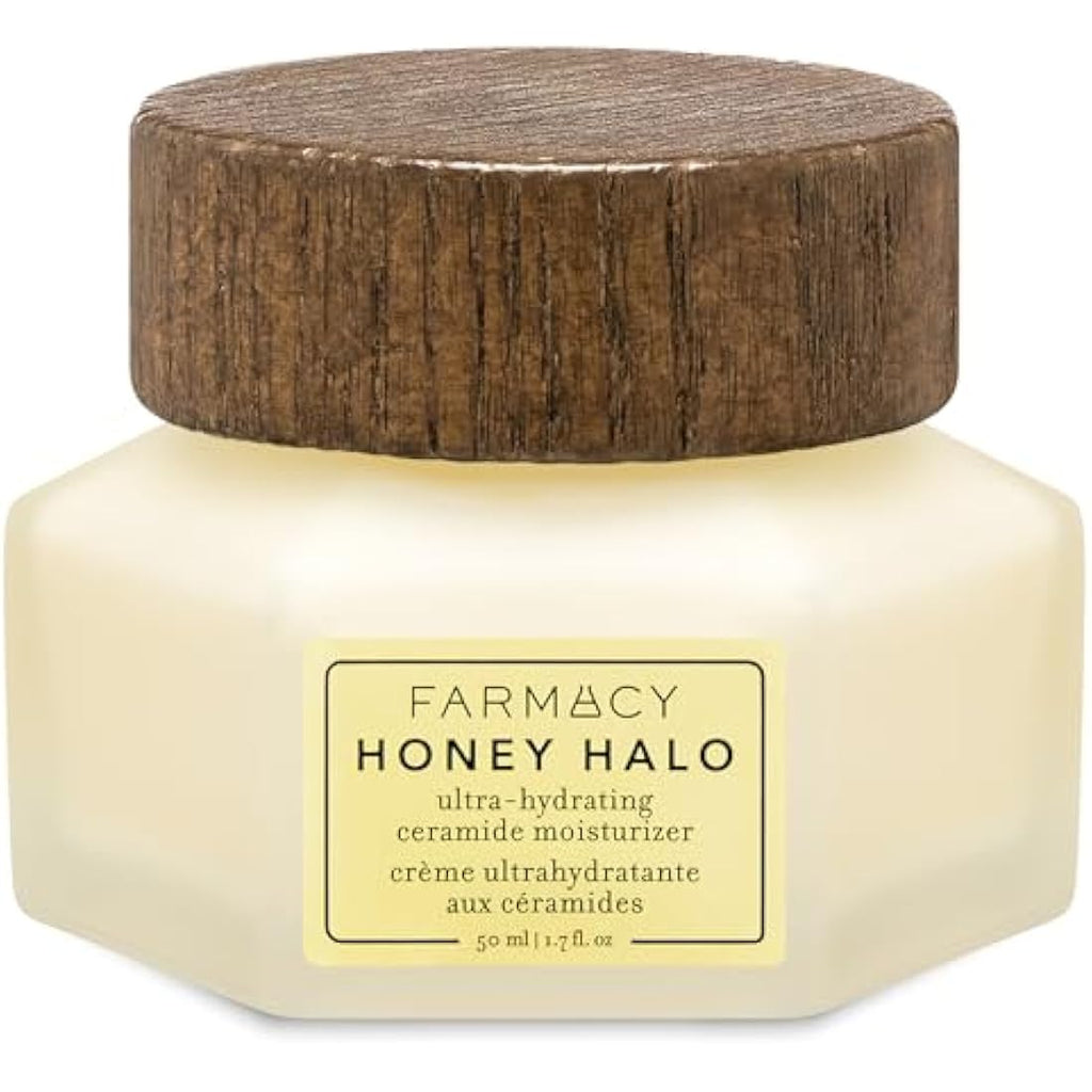 Farmacy Honey Halo Ceramide Face Moisturizer - Hydrating Cream for Dry Skin
