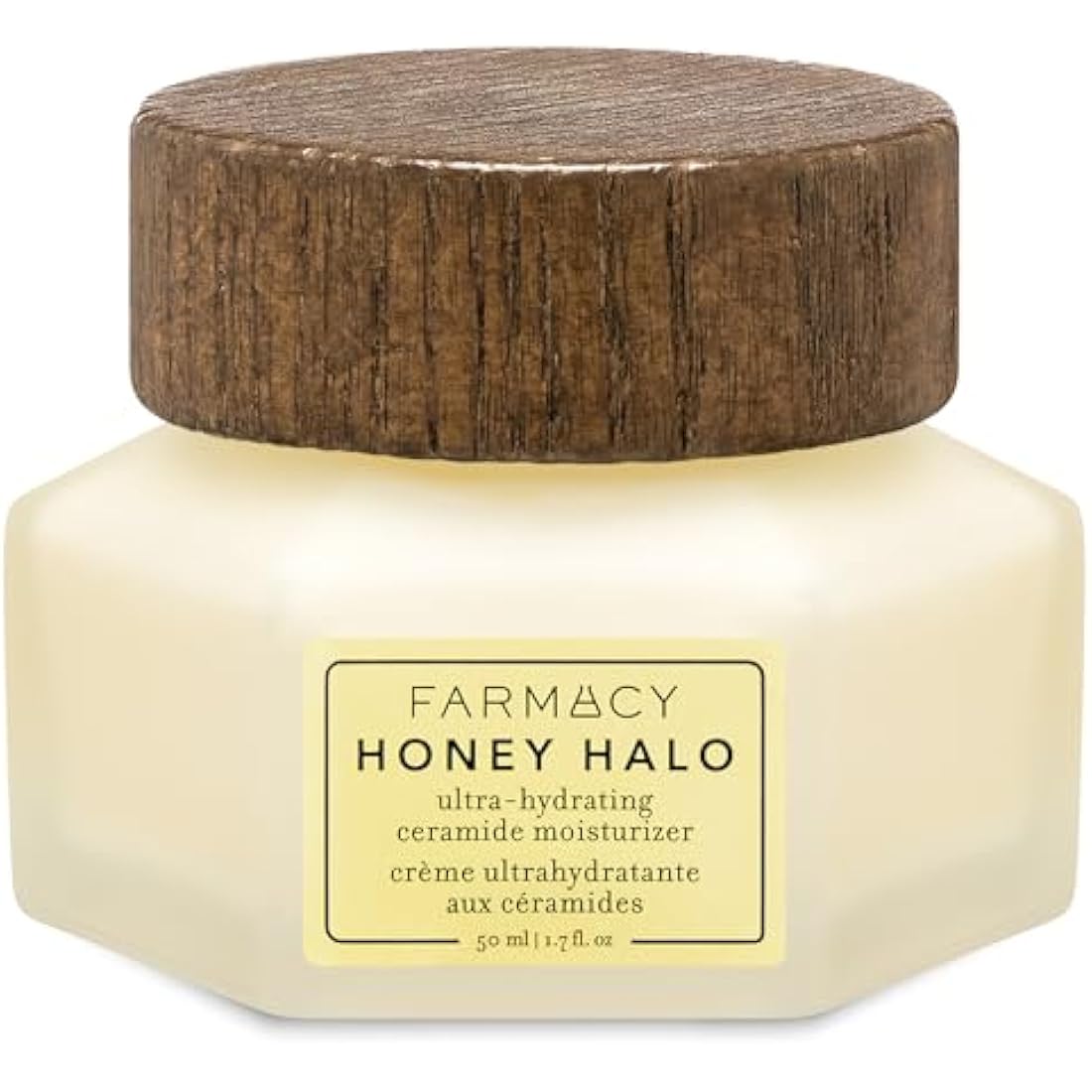Farmacy Honey Halo Ceramide Face Moisturizer - Hydrating Cream for Dry Skin