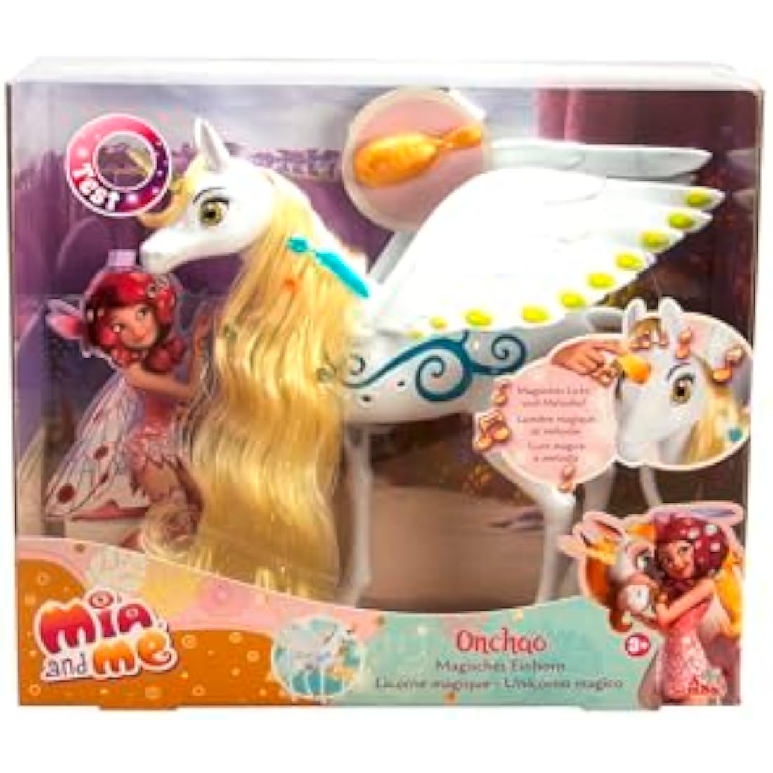 Simba Mia and Me Onchao Magic Unicorn Toy with Light and Sound – 25 cm