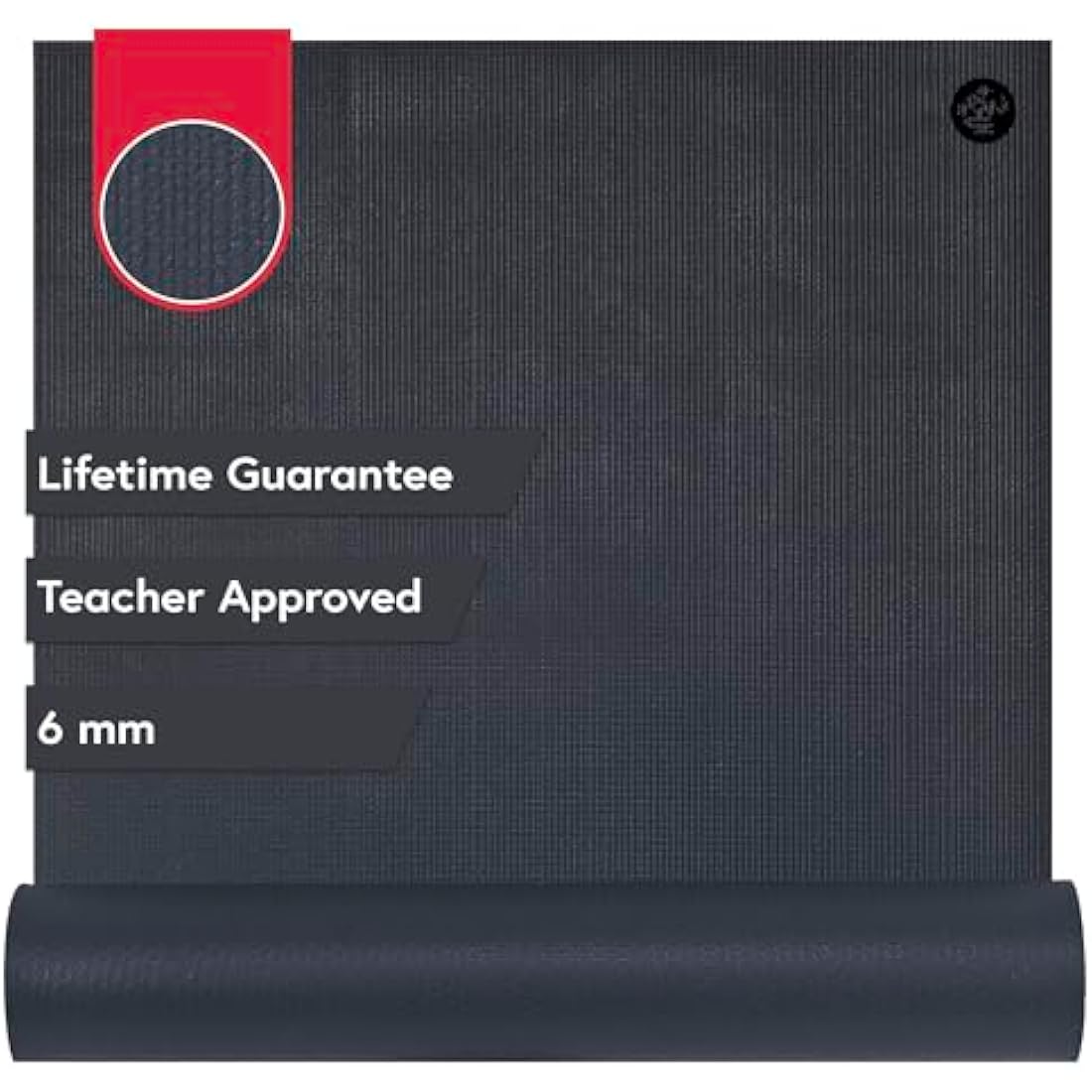 Manduka PRO Yoga Mat – 6mm High Density Cushion Non-Slip Workout Mat