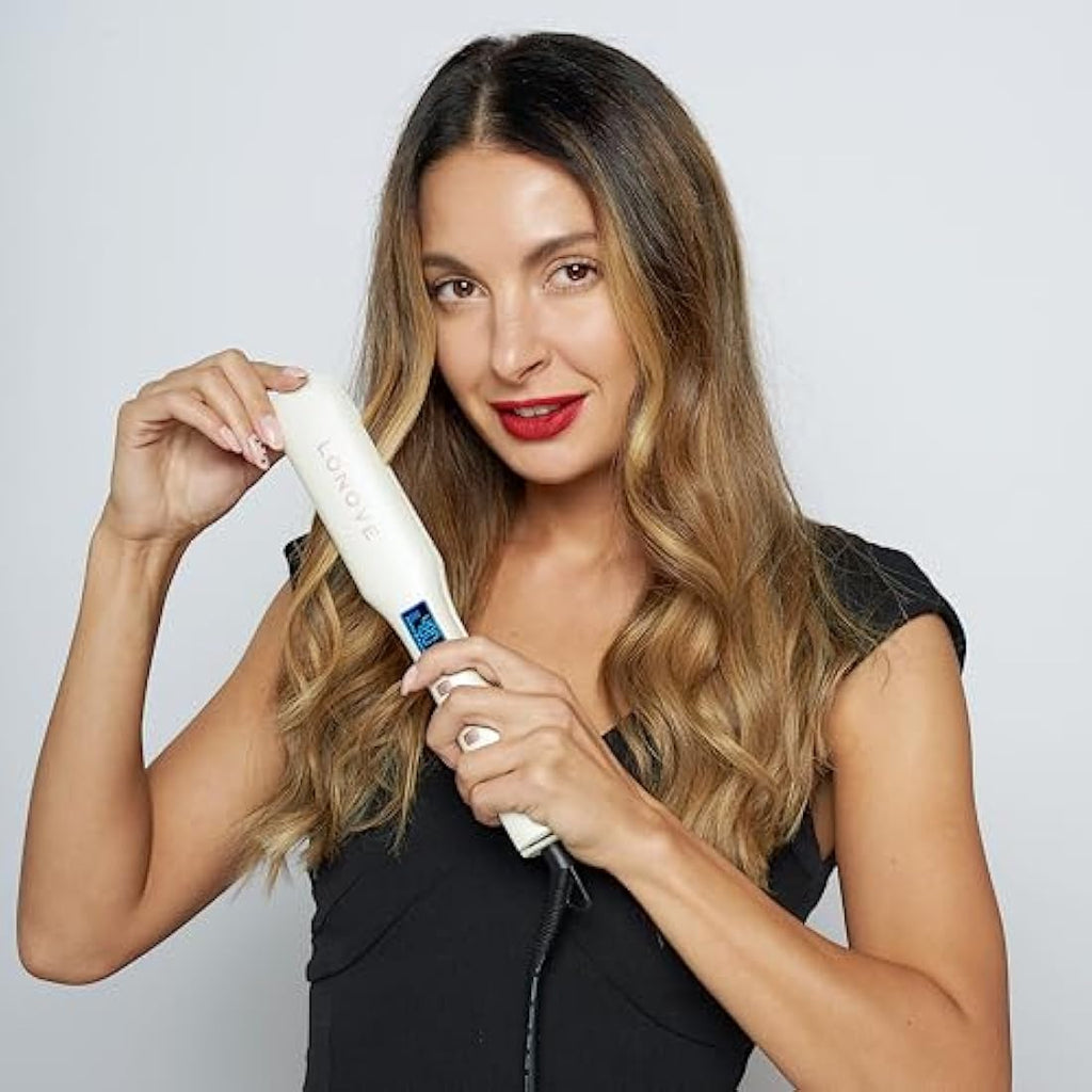 Titanium Hair Straightener – Professional Flat Iron for Thick Hair