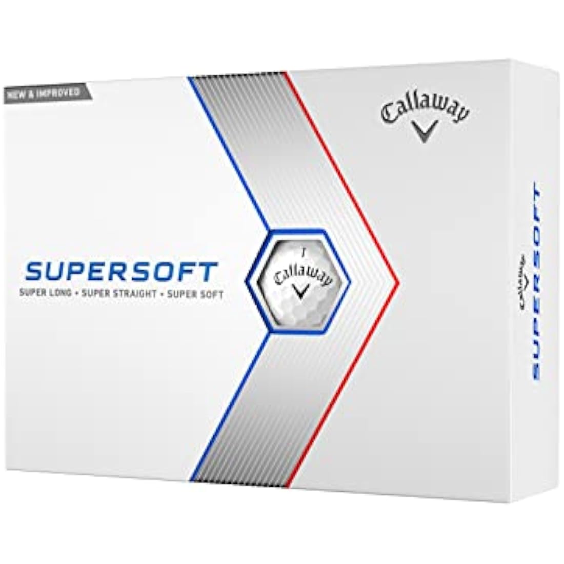 Callaway Supersoft Golf Balls 2023 – Low Compression Soft Feel (12 Pack)
