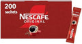 NESCAFÉ Original Instant Coffee Sticks – 200 x 1.8g Single Serve Sachets