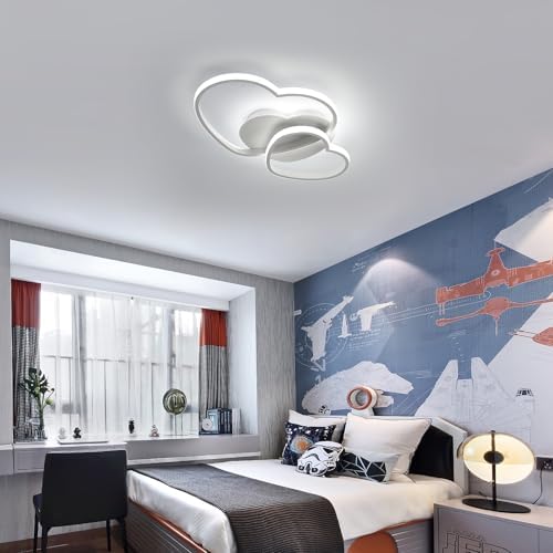 Riserva 64W Heart LED Ceiling Light – Dimmable Modern Chandelier