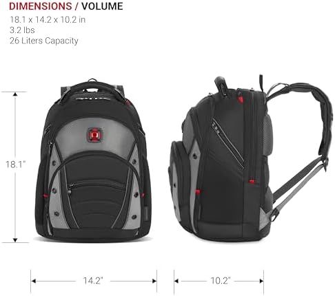 Wenger Synergy 16'' Laptop-Rucksack – Gepolstertes Fach & Tablet-Tasche