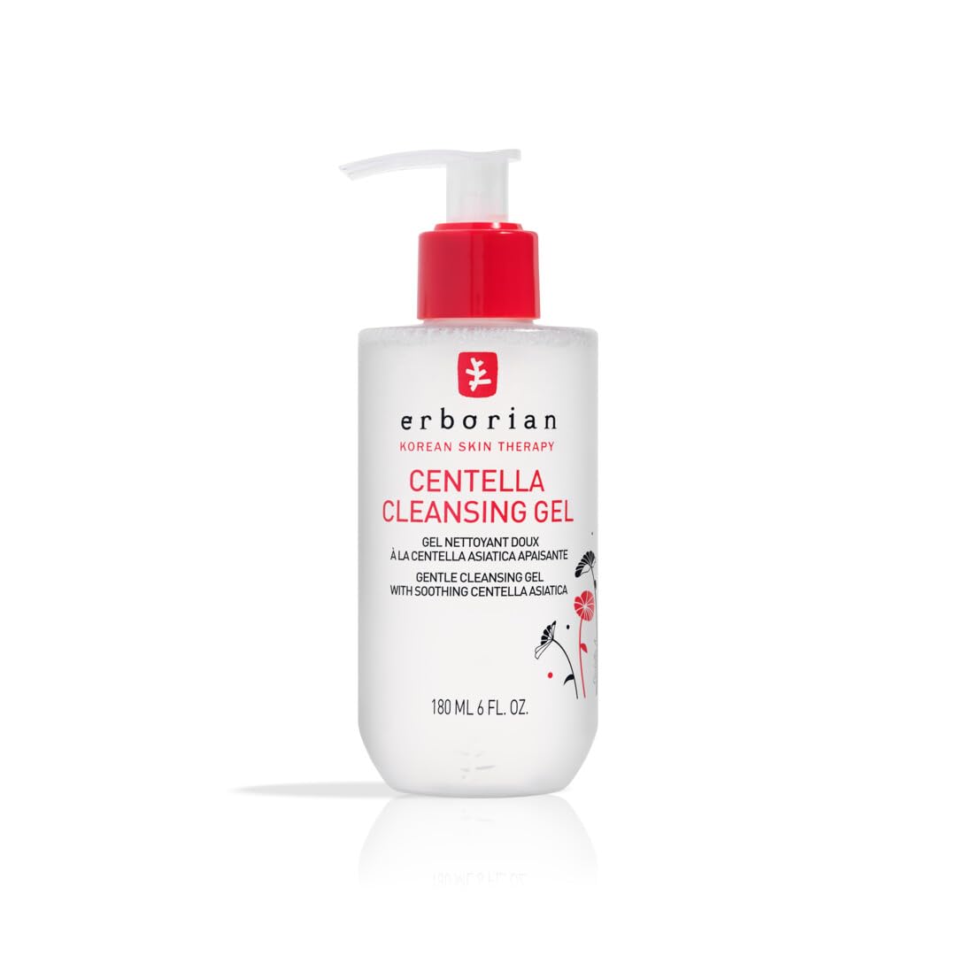 Erborian Centella Cleansing Gel – Gentle Korean Face Wash for All Skin Types
