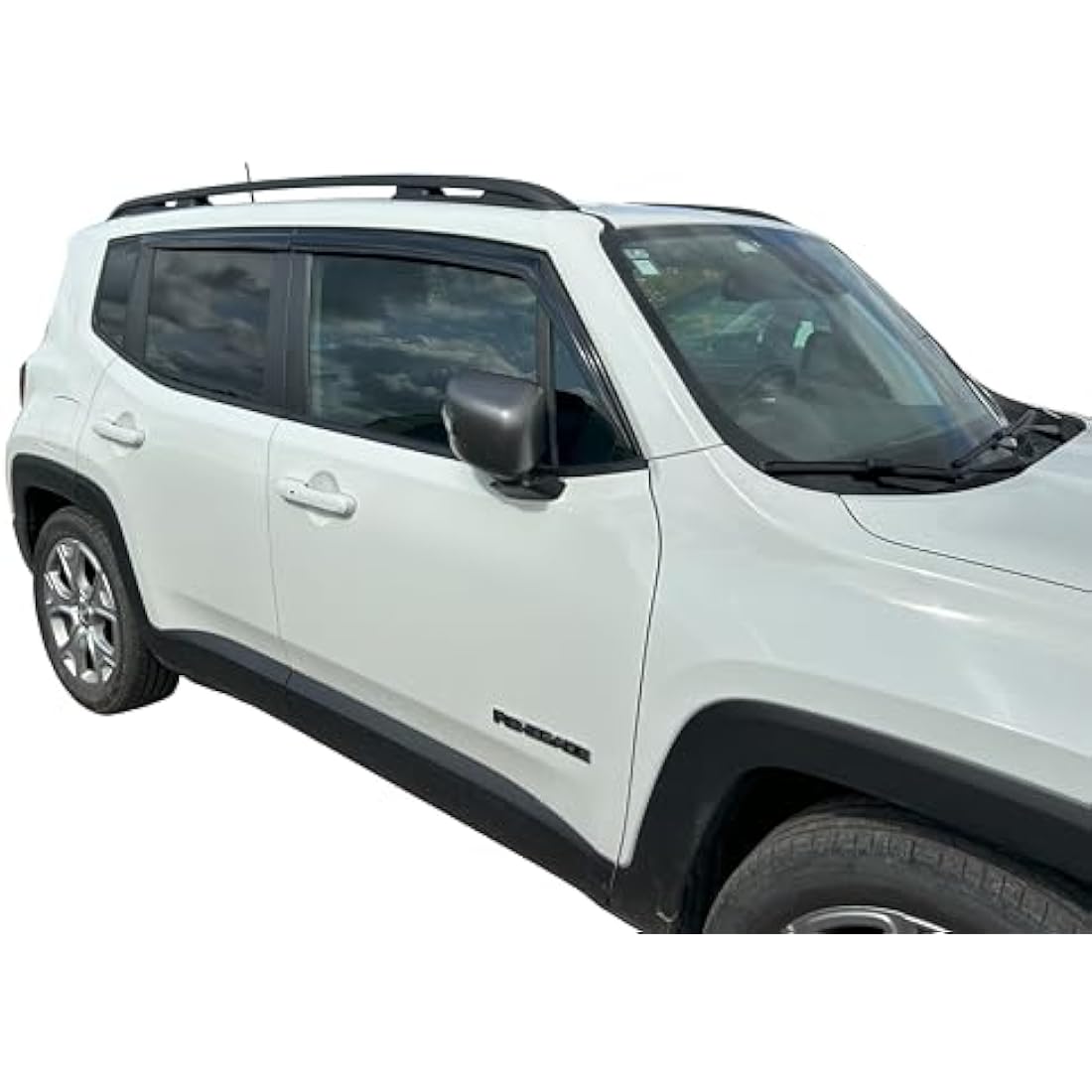 Auto Clover Wind Deflectors for Jeep Renegade 2014+ | 4-Piece Set