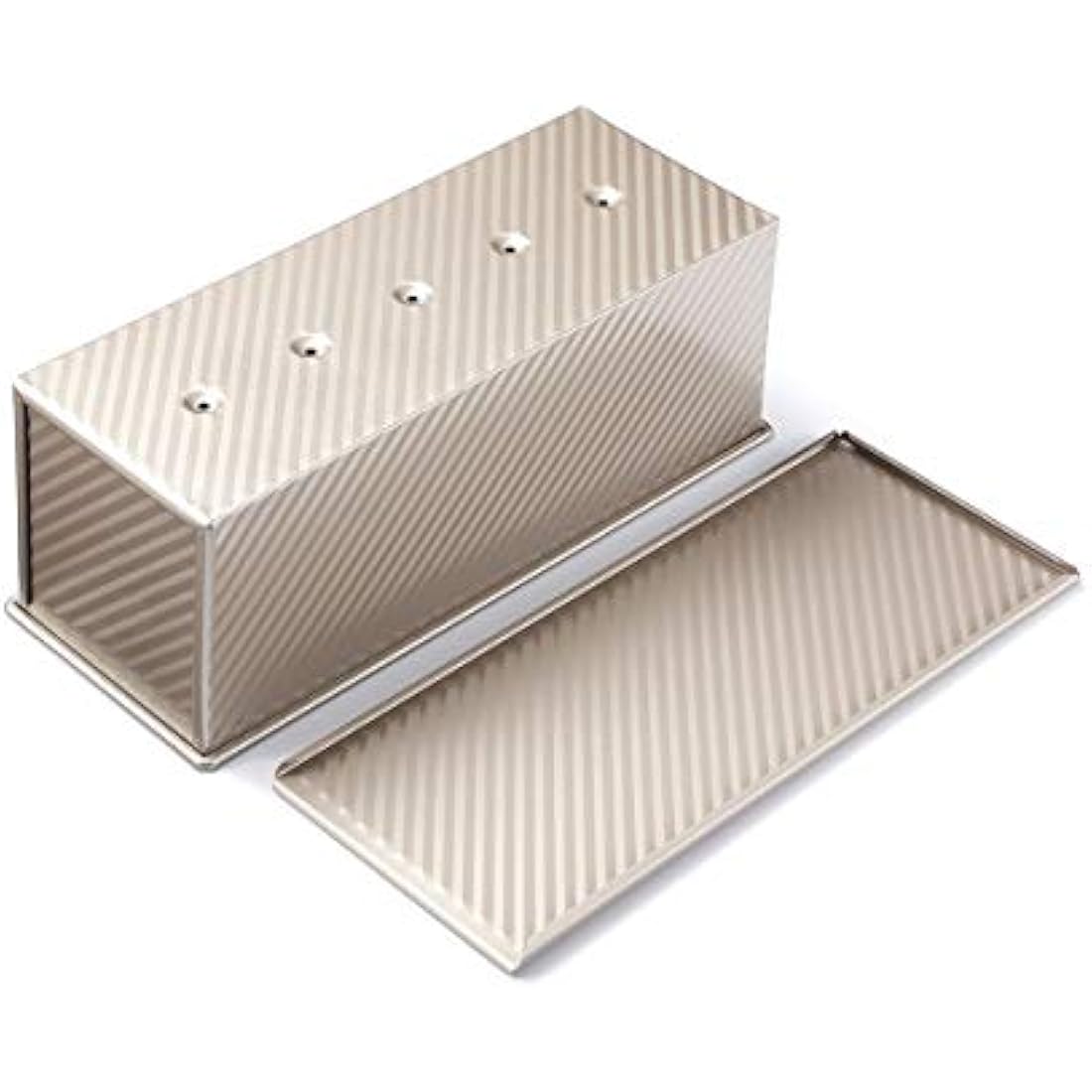 Monfish Pullman Loaf Pan with Lid – Non-Stick 1000g Large Bread Tin