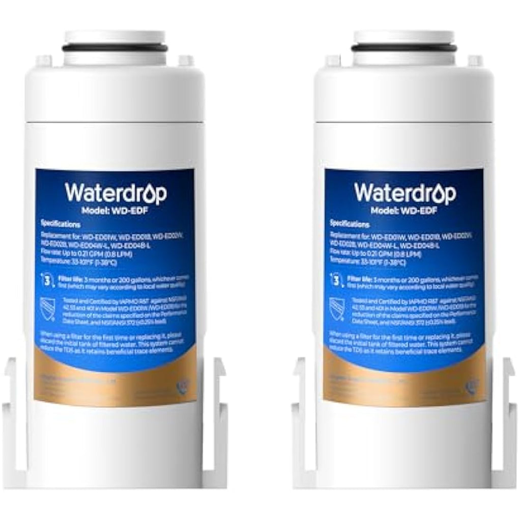 Waterdrop Replacement Filters for WD-ED01 ED02 ED04 Systems | 2 Pack