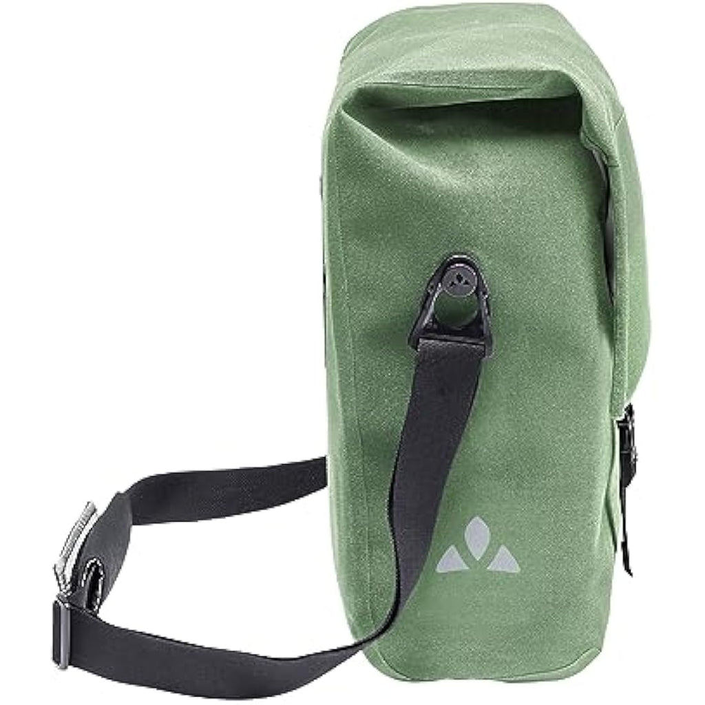 VAUDE 2-in-1 Bicycle Pannier Bag | 20L Waterproof Laptop Bag – Green