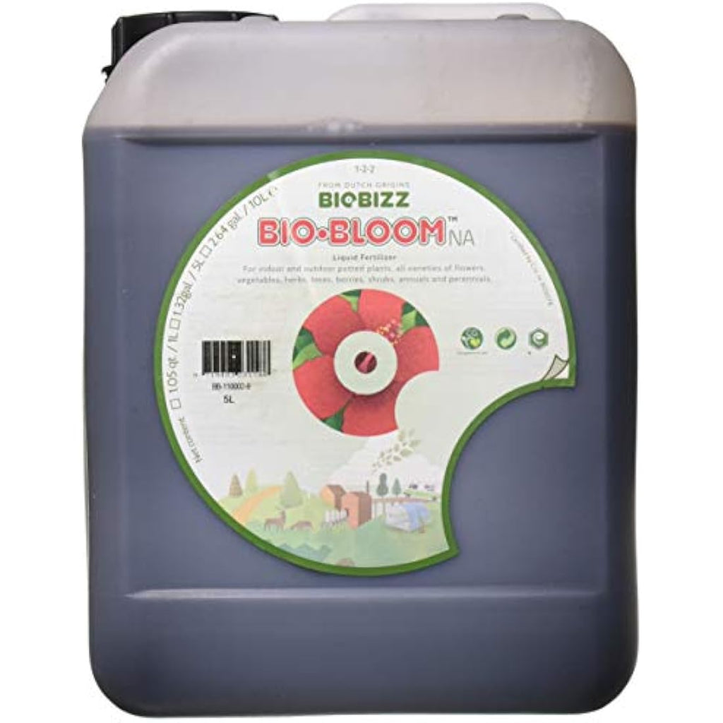 BioBizz Bio-Bloom Liquid Organic Fertilizer for Flowering - 5L