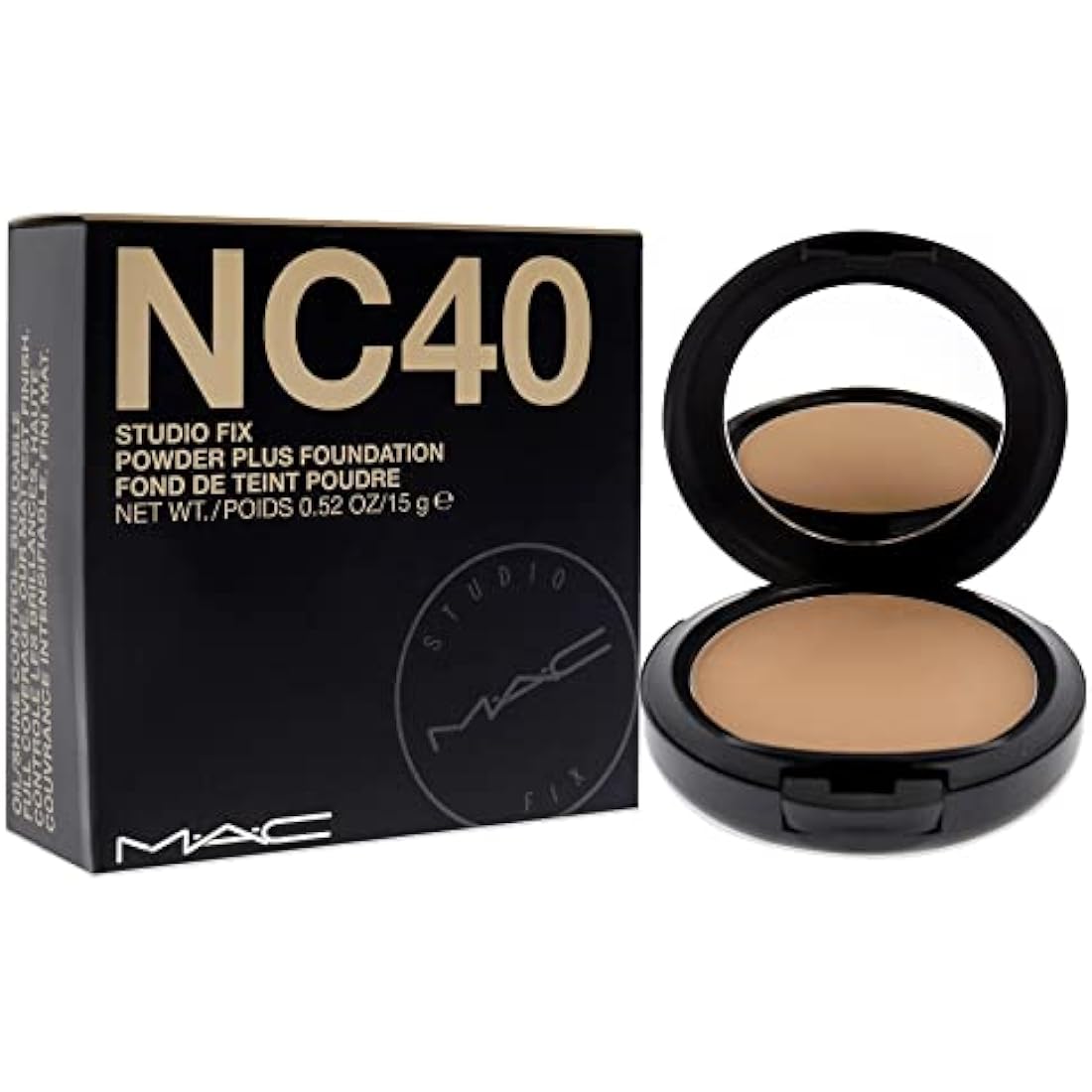 MAC Studio Fix Powder Plus Foundation – Matte Finish Full Coverage