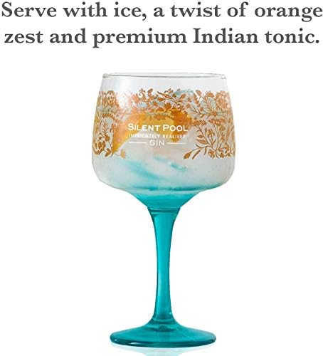 Silent Pool Gin Gift Set – 70cl Botanical Spirit with 2 Copa Glasses
