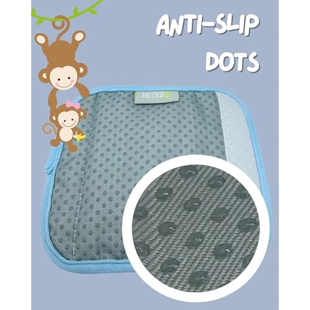 HECKBO Baby Harness Pads – Soft Animal Print Car Seat Strap Covers