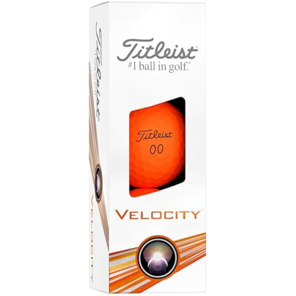 Titleist Velocity Golf Balls – High Speed LSX Core, 12 Pack White