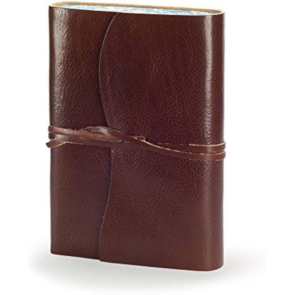 Belcraft Leather Journal - A5 Dark Brown Handmade Italian Notebook
