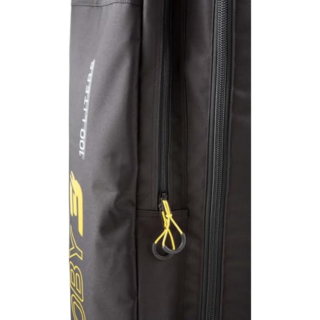 Cressi Moby 3 Scuba Diving Trolley Bag | 100L Wheeled Luggage – Black/Yellow