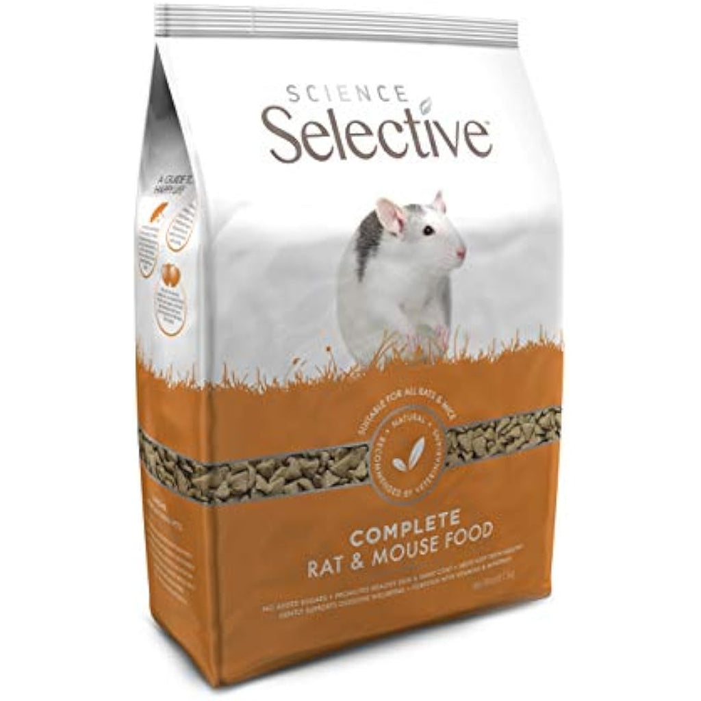Supreme Science Selective Rat and Mouse Food - Balanced Diet 1.5kg