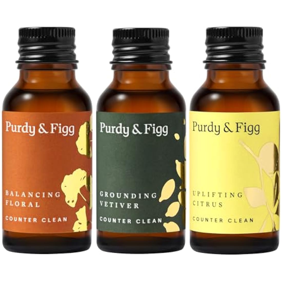 Purdy & Figg Counter Clean Refill Kit | Natural All-Purpose Spray