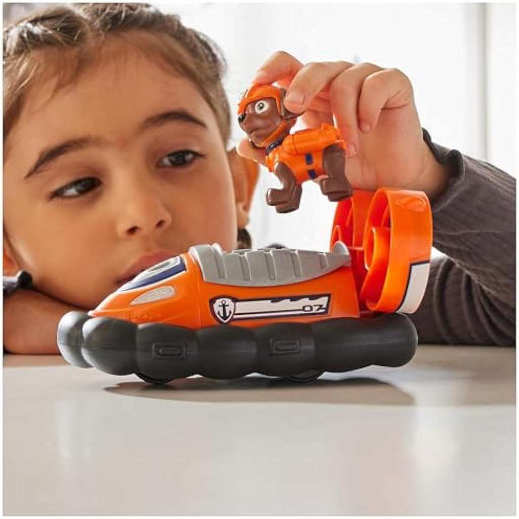 PAW Patrol Zuma’s Hovercraft Toy Vehicle with Collectible Figure