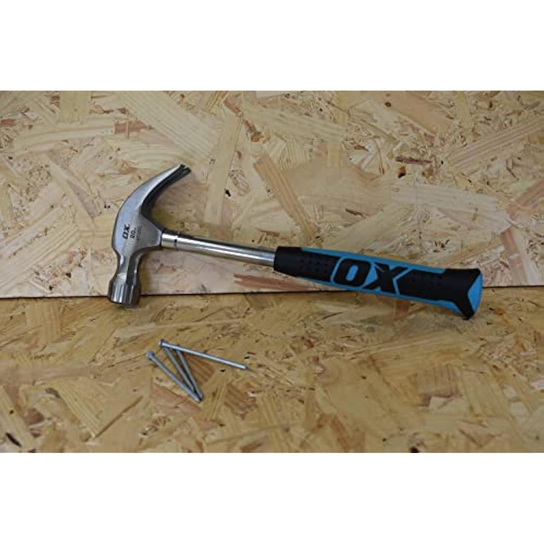 OX Trade Claw Hammer – 20 oz Steel Head Construction Hand Tool