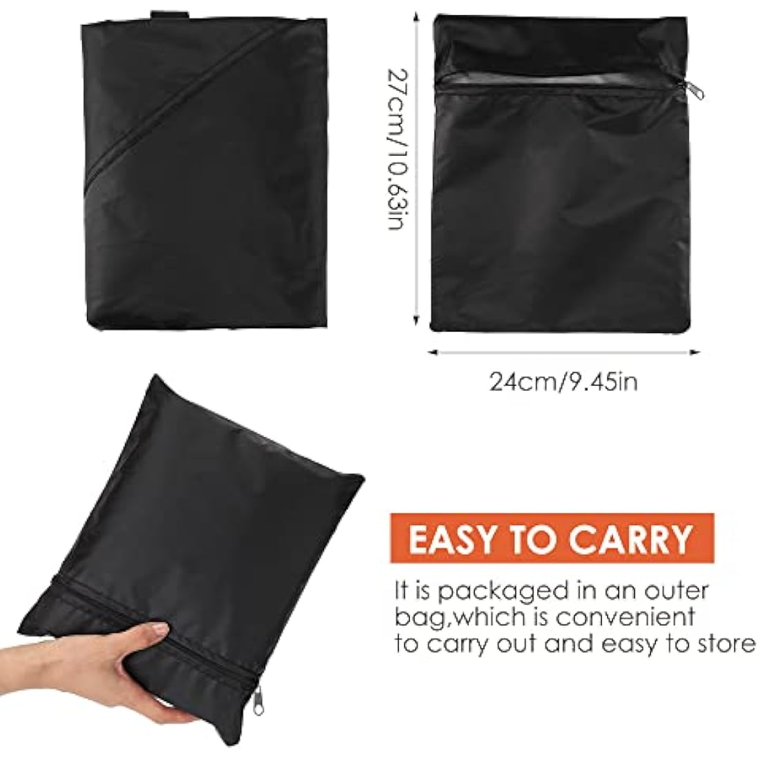 Heavy Duty BBQ Cover – Waterproof 3-4 Burner Grill Protector