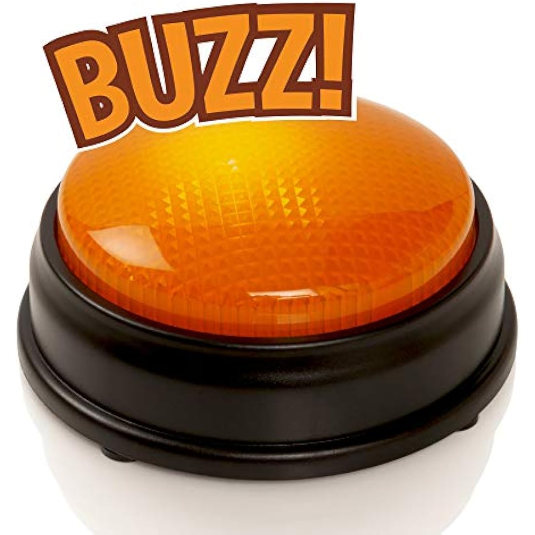 Learning Minds Answer Buzzers - Set of 4 Light & Sound Quiz Game Buzzers