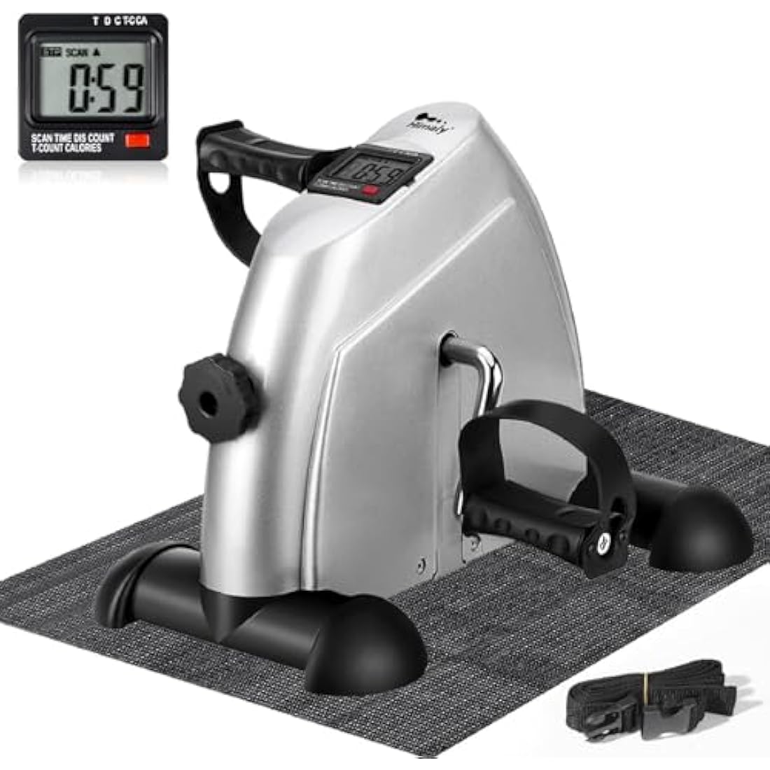 Jolof Store Mini Pedal Exerciser – Portable Home Leg and Arm Bike