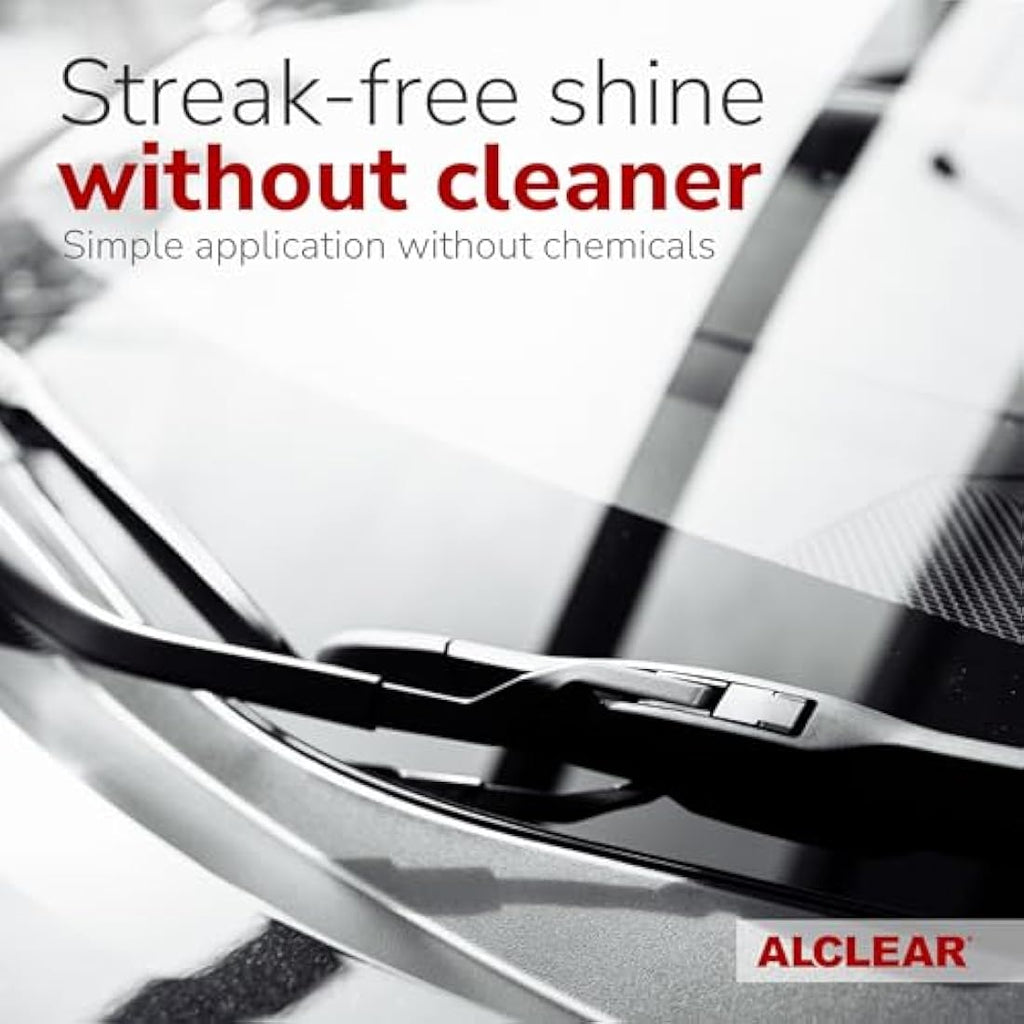 ALCLEAR Microfiber Glass Cloth Set - 5 Pack Lint-Free Window Cloths