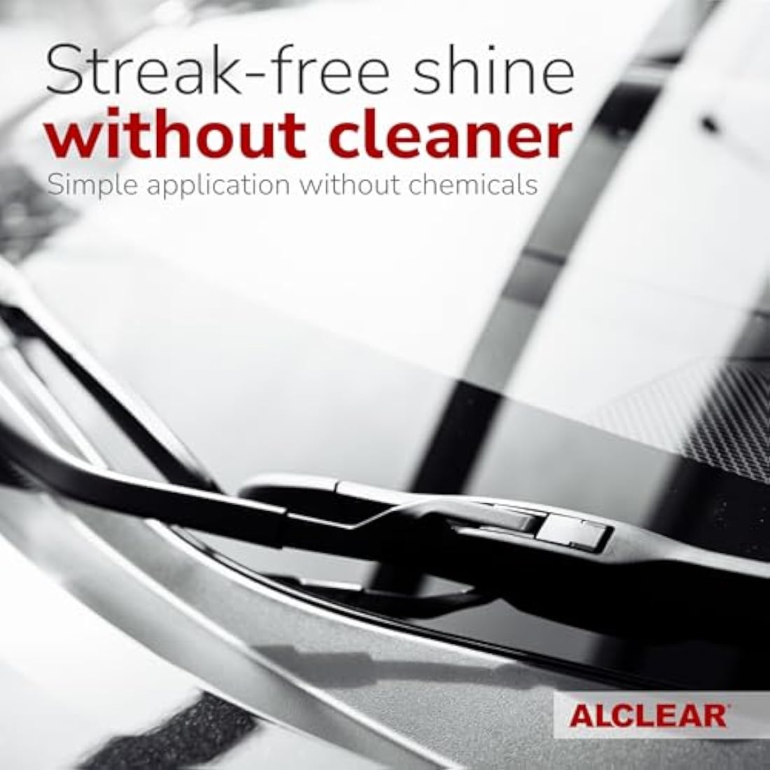 ALCLEAR Microfiber Glass Cloth Set - 5 Pack Lint-Free Window Cloths