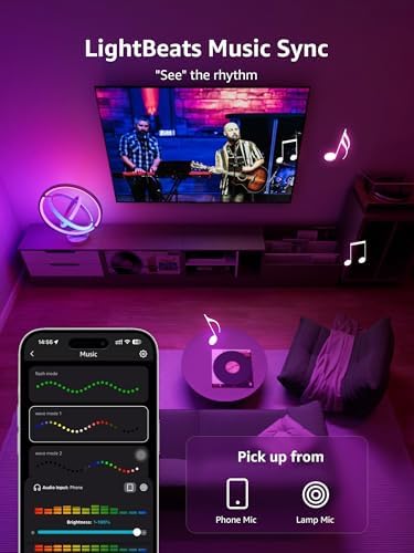 Lepro TB1 AI Smart LED Table Lamp – Music Sync & Voice Control