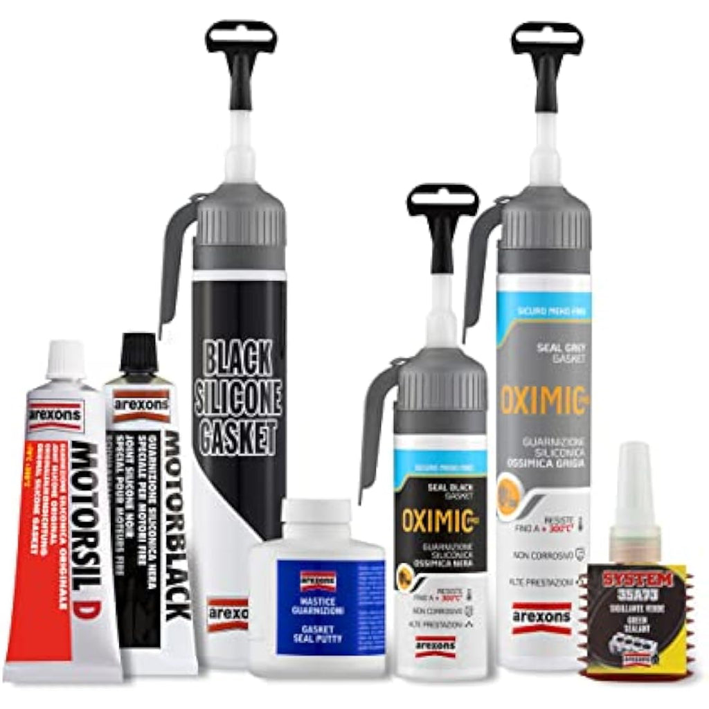Arexons Motorsil D Red Silicone Gasket Maker - High Temp Engine Sealant 60g