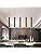 Vecys 2PCS Modern COB LED Cylinder Pendant Light – 5W Black Long Tube