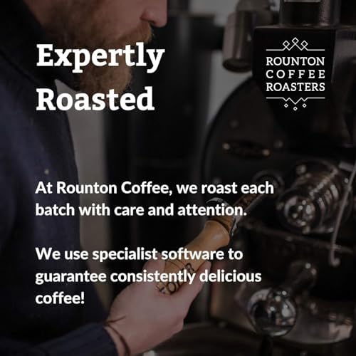 Rounton Coffee Two Stories Blend 1kg - Whole Bean Medium Roast Arabica