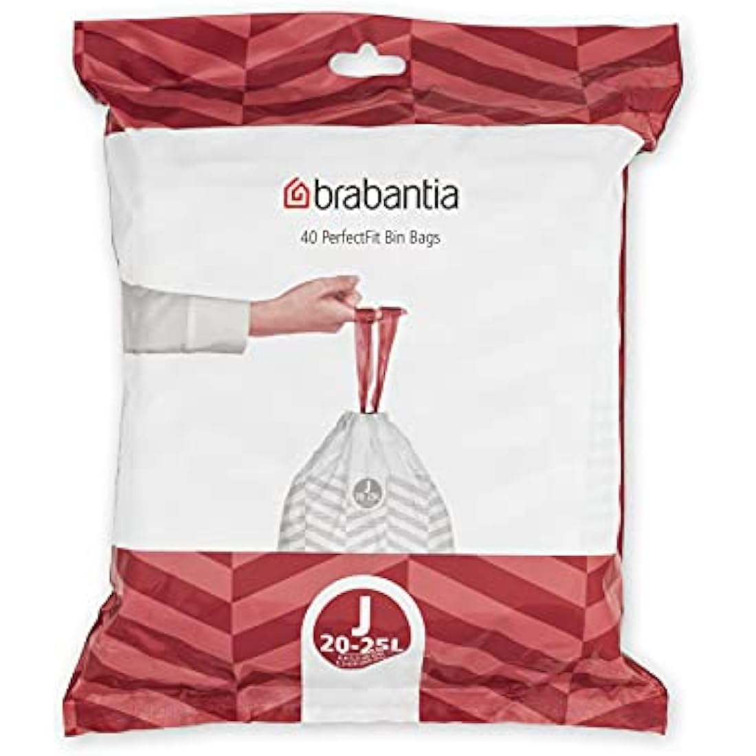 Brabantia PerfectFit Bin Liners Size J (23L) – Extra Strong Trash Bags