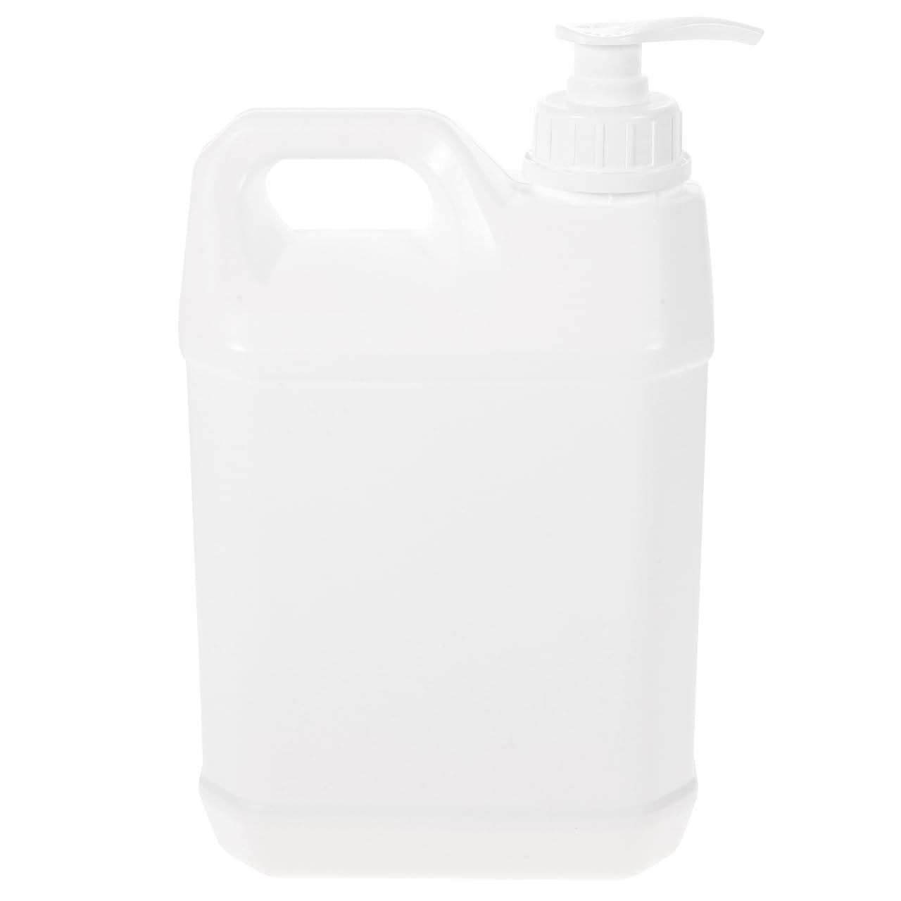 Jolof Store 2.5L Refillable Pump Bottle – White Leak-Proof Soap Dispenser