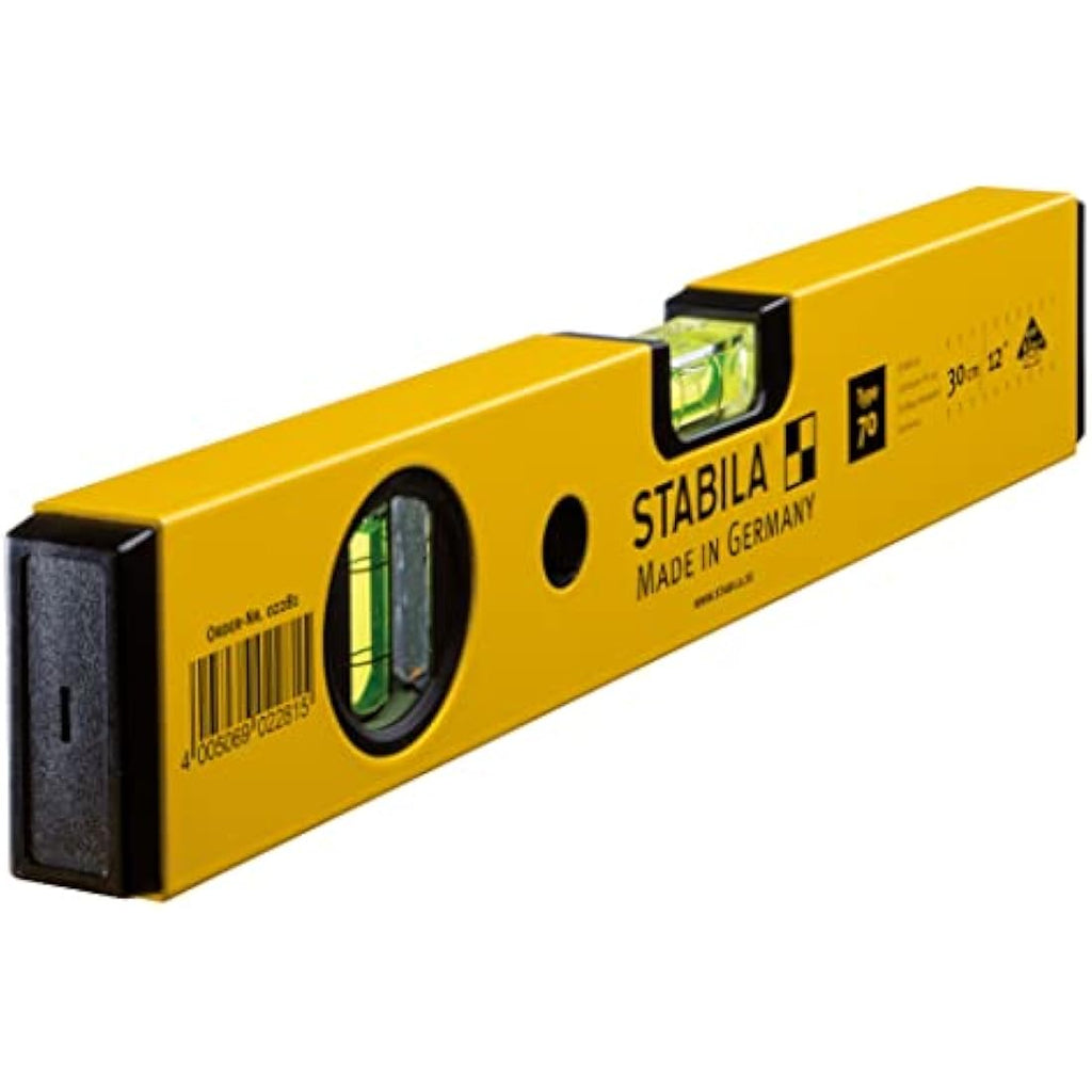 Stabila Type 70 Spirit Level – 30 cm Precision Measuring Hand Tool