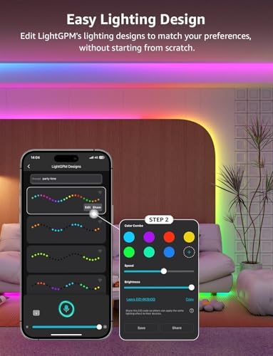 Lepro S1 AI Smart LED Strip Light | 10M Music Sync WiFi RGB Lights