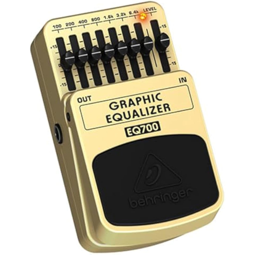 Behringer EQ700 Graphic Equalizer – 7-Band Guitar Effects Pedal
