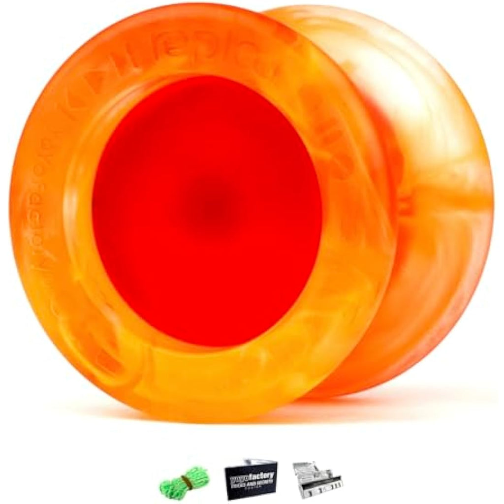 YoYoFactory Replay Pro Unresponsive Trick Yo-Yo by Gentry Stein - Orange
