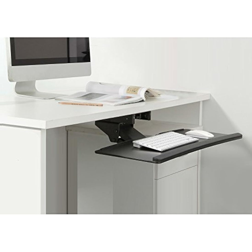 Maclean MC-757 Ergonomic Keyboard and Mouse Tray - 67cm Desk Mount