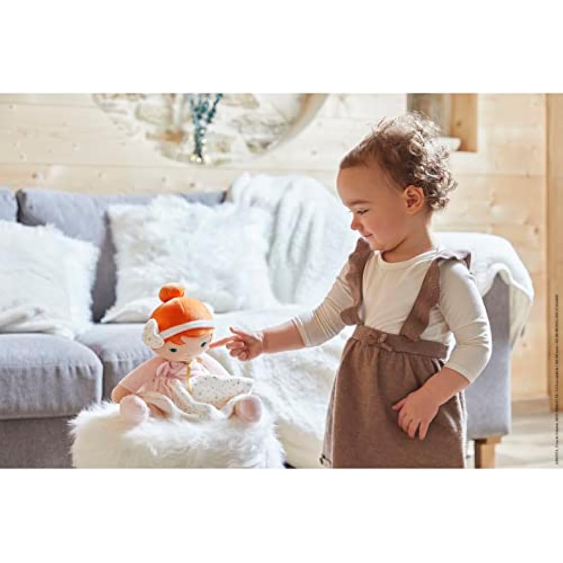 Kaloo Tendresse Valentine K Soft Ballerina Doll - 32 cm Plush Toy