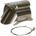 Stainless Steel Rat Prevention Flap for 4" 100mm Drain Pipes